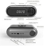 Parlante con Reloj Digital y Carga Inalámbrica+ ENVIO GRATIS