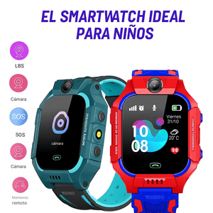 RELOJ INTELIGENTE PARA NIÑOS Q19 CON GPS | ENVIO GRATIS ✨🚨