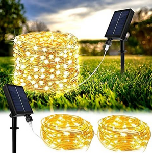 LUCES LED DECORATIVA CON PANEL SOLAR