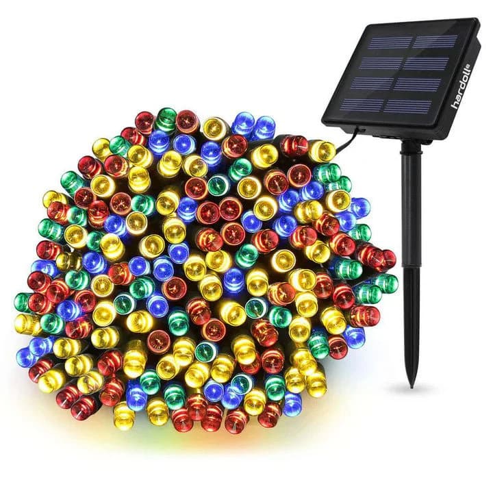 Luces Navideñas con  PANEL SOLAR 19 METROS + ENVIO GRATIS